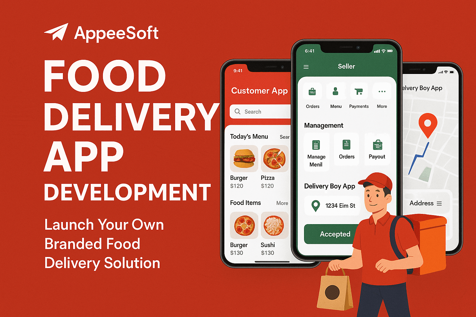 Launch Your Own Food Delivery App with AppeeSoft – Complete Solution for Restaurants & Marketplaces